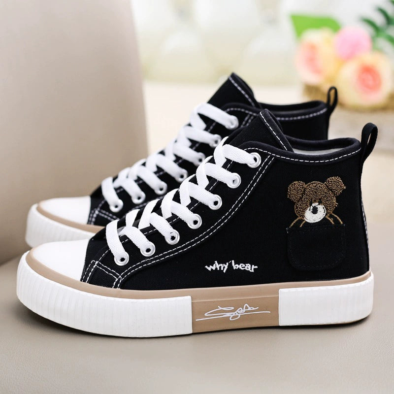 Summer Student Fashion Spring & Fall Soft-Soled Canvas Shoes