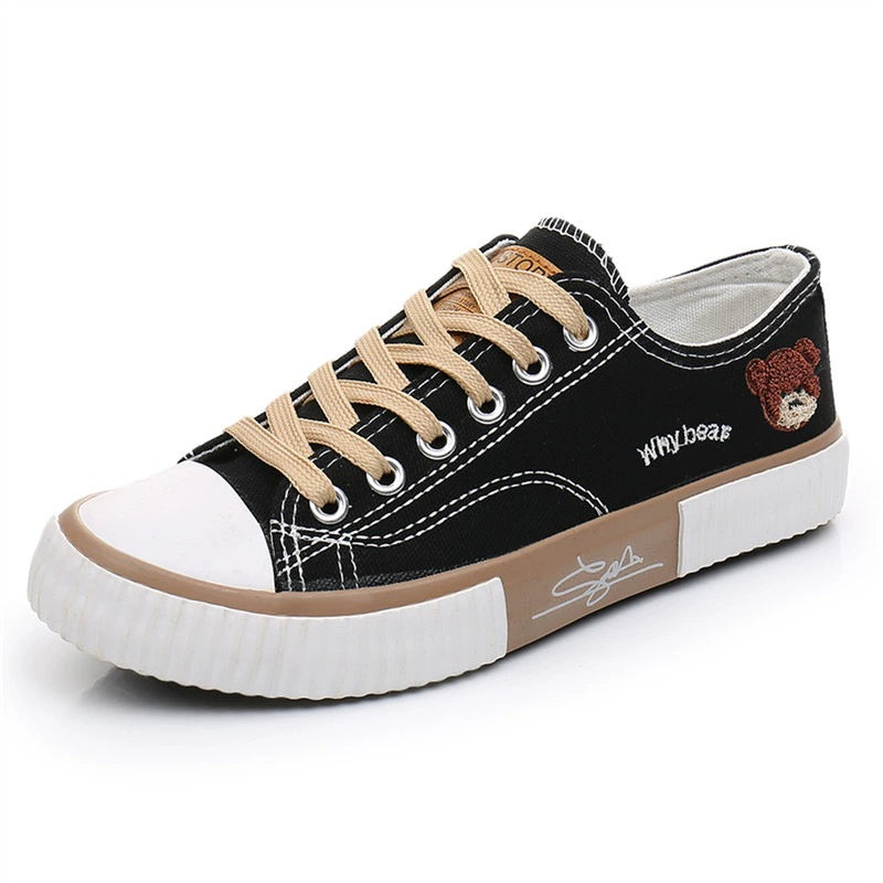 Summer Student Fashion Spring & Fall Soft-Soled Canvas Shoes