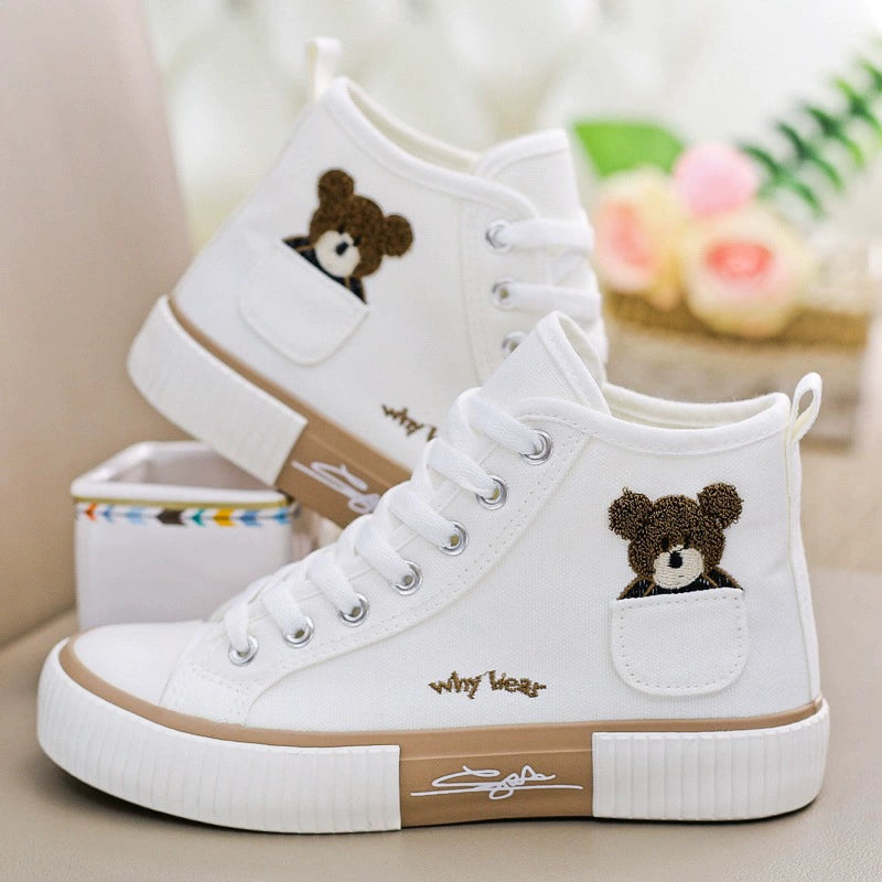Summer Student Fashion Spring & Fall Soft-Soled Canvas Shoes