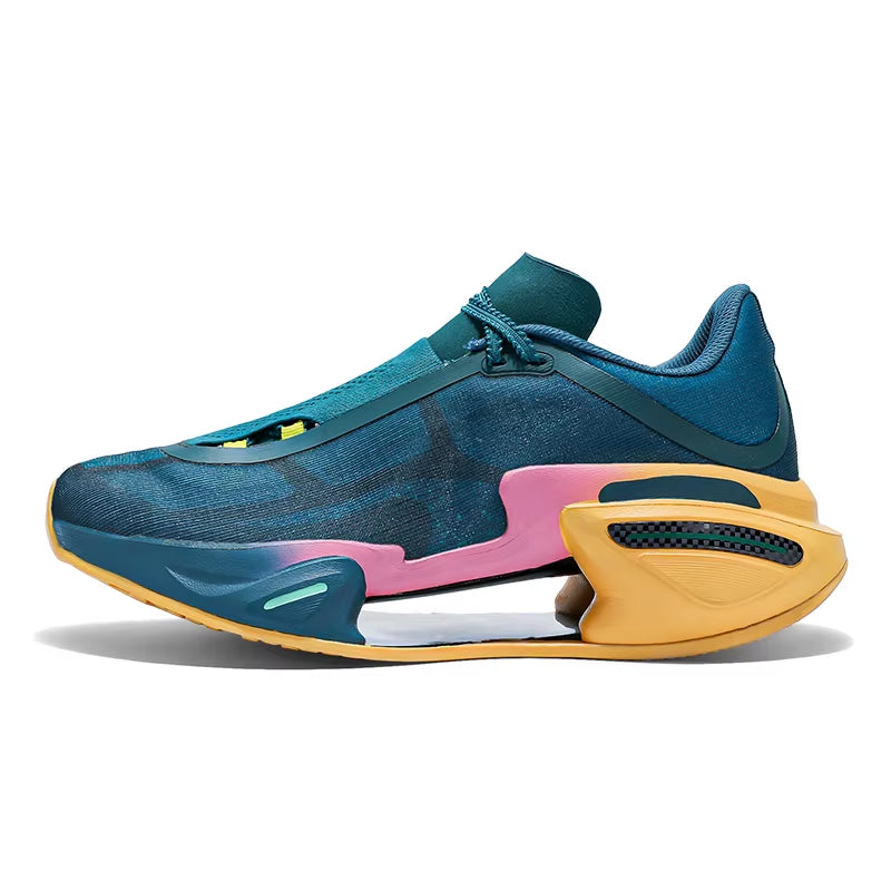 New Cushioning Blade Running Shoes for Men Suitable Heavy Runners Lace up Sports Women Non-Slip Outdoor Athletic Male Sneakers