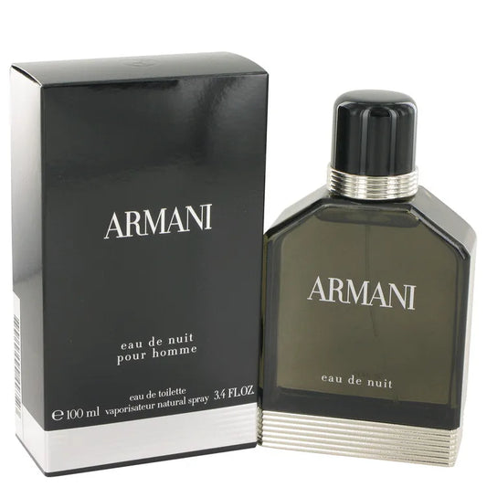 UD2 for Armani Eau De Nuit by for Giorgio for Armani 5ml Eau De Toilette Spray for Men Fragrant Jasmine Body Perfume