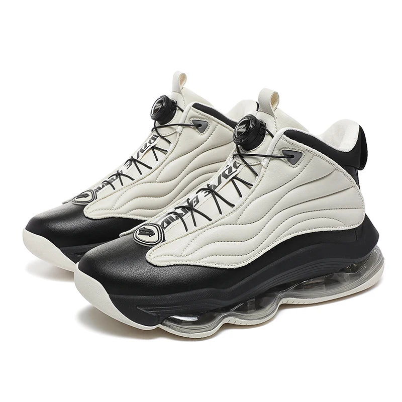 2025 New Luxury Man Gym Basketball Boot Top Basketball Trainers 38-45Designer Quick Lacing Mid Top Basketball Shoe