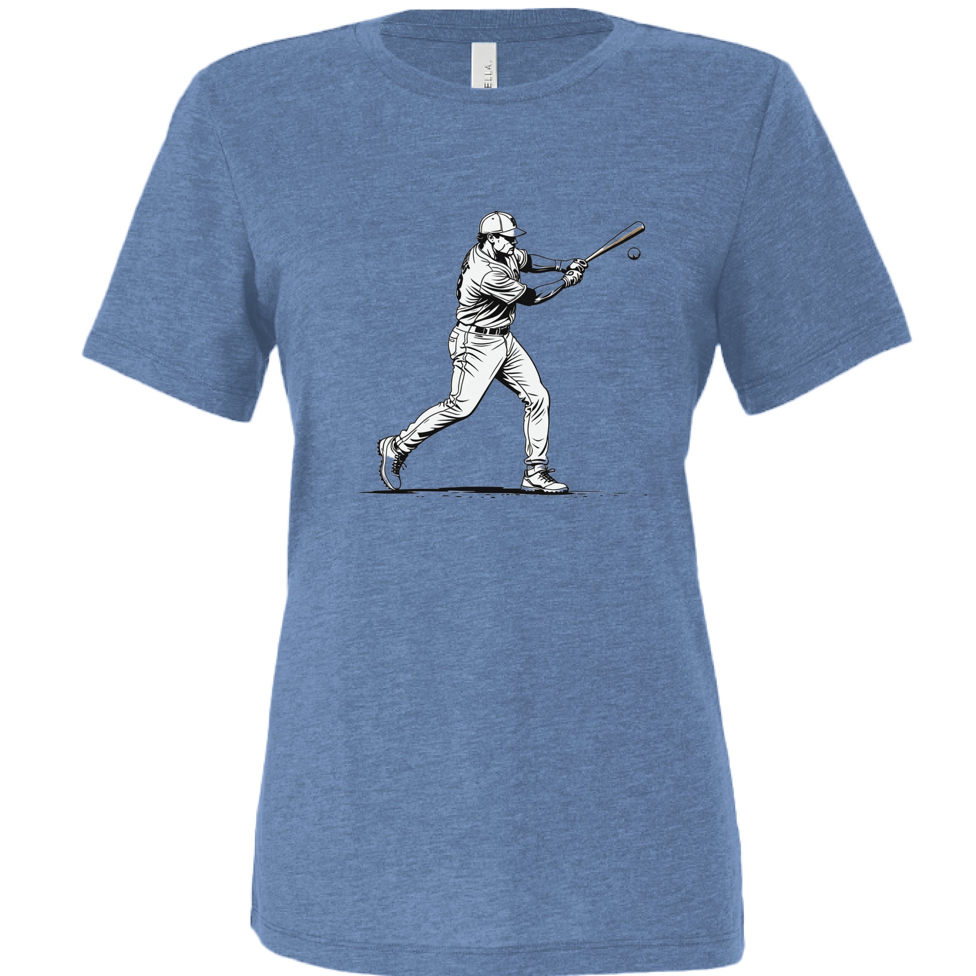 Blue Triblend - FRONT